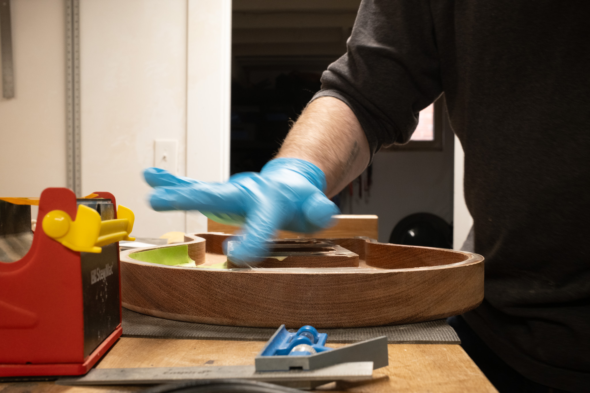 Top glue-up